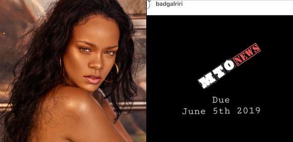 Singer Rihanna Is Reportedly Pregnant (Screenshot)