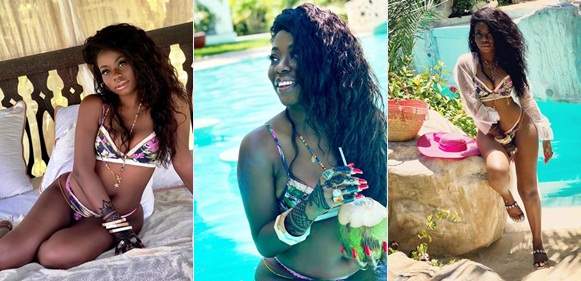 Davido's Baby Mama Shares Bikini-Themed Photos From Vacation