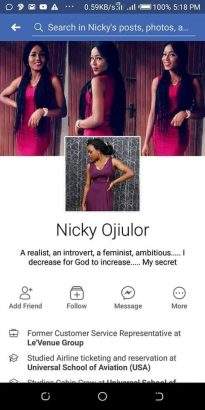 Nigerian Feminist Nicky Ojiulor in trouble for selling and circulating rape video