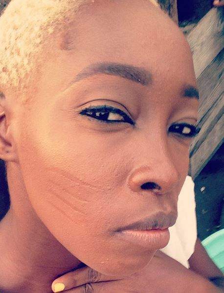 Nigerian model with tribal marks finally gets Rihanna's attention