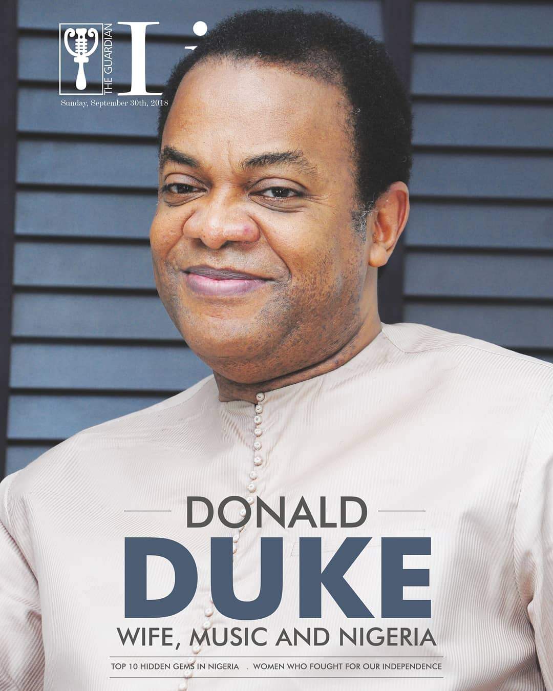 Donald Duke covers Guardian Life Magazine's Latest Issue