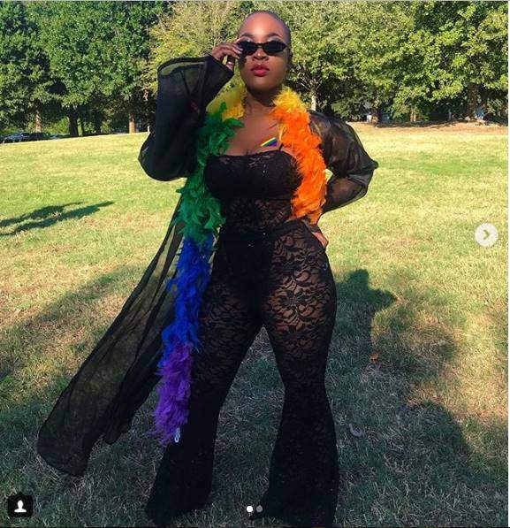 Charly Boy's daughter Dewy and her partner celebrate their first Pride as a couple (Photos)