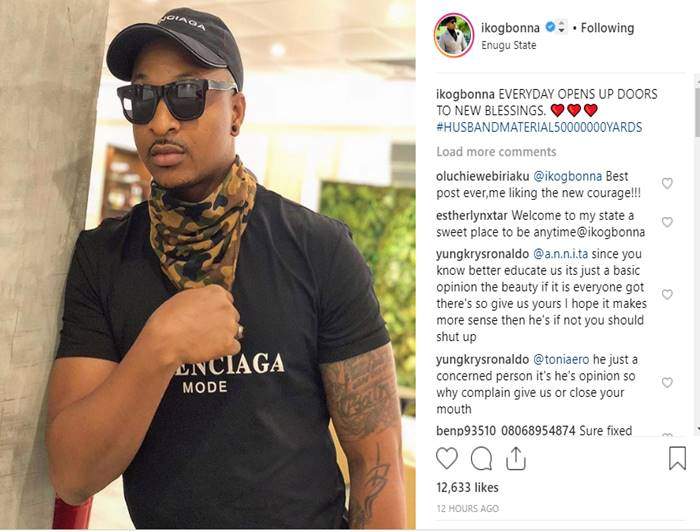 'Husband Material' - IK Ogbonna hints at being available again