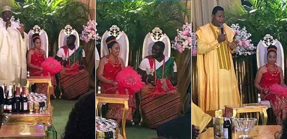 First Photos From The Traditional Wedding Of Sharon Oyakhilome