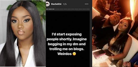 Davido's Lover Chioma Is Ready To Expose Beggars In Her DM