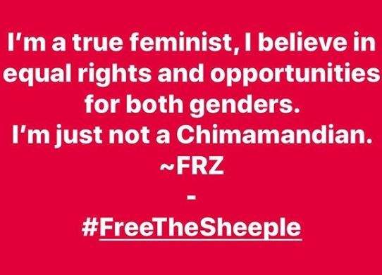 I'm a true feminist, I'm not just a Chimamadian - Daddy Freeze