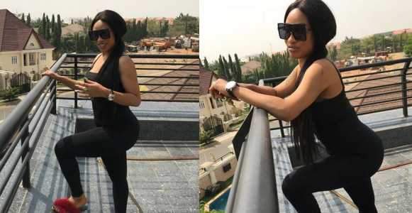 Kiss my black surgical a** - Tonto Dikeh slams her haters