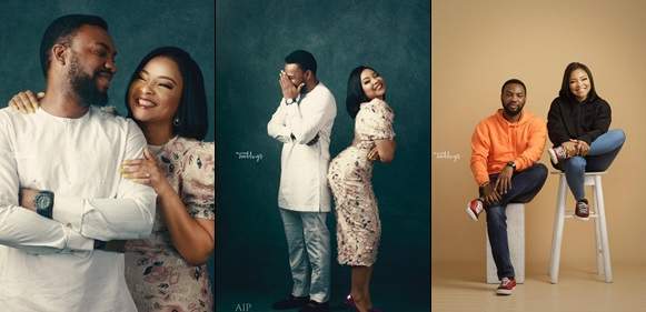 Stunning Pre-Wedding Photo-Shoot Of Actors Linda Ejiofor And Ibrahim Suleiman