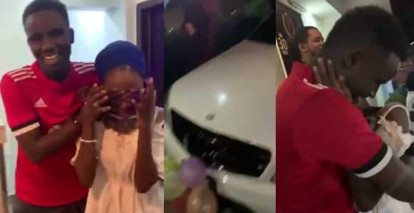 Update on the 100-level student, Zubairu Abubakar who bought his 16-year-old SS3 girlfriend a Benz, as he reacts