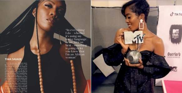 Tiwa Savage Features In British Vogue Magazine Latest Issue