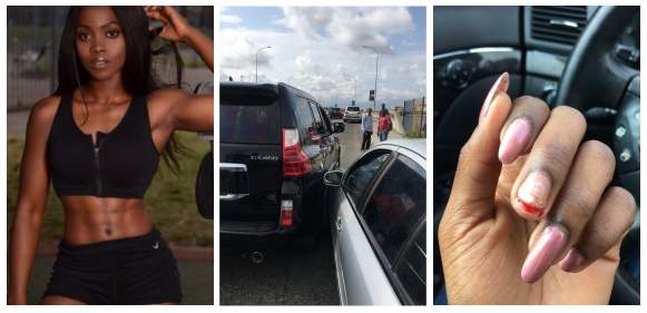 'Nigeria is doomed, women are not safe' - Lawyer narrates how man slapped her after scratching her car and police supported him