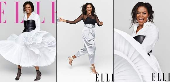 Michelle Obama Glows As She Covers 'Elle"s December 2018 Issue (Photos)