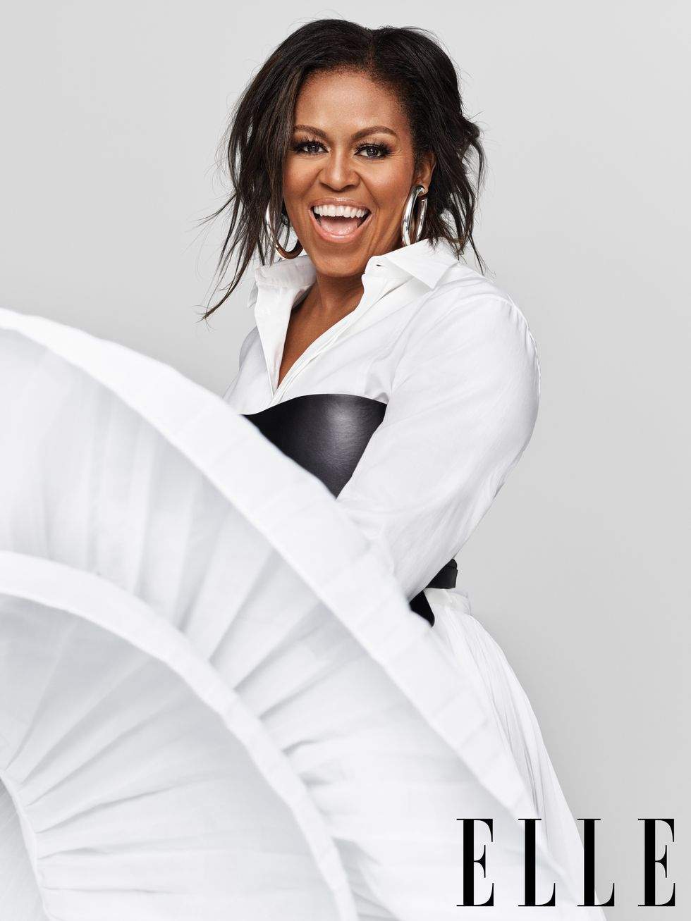 Michelle Obama Glows As She Covers 'Elle's December 2018 Issue (Photos)