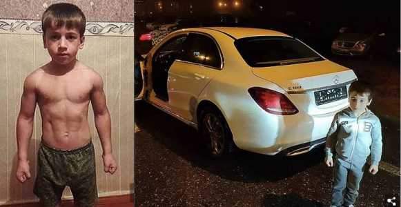 5-year-old boy gets Mercedes Benz for doing non-stop 4,105 push-ups in 2 hours (Photos)