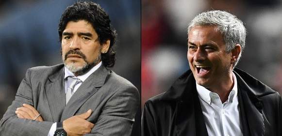 Maradona Names Mourinho As The Best Football Manager In The World