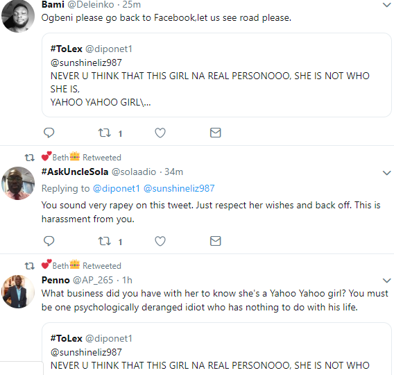 Twitter Users React To A Man Resorting To Blackmail After A Lady Turned Him Down On Twitter (Screenshots)