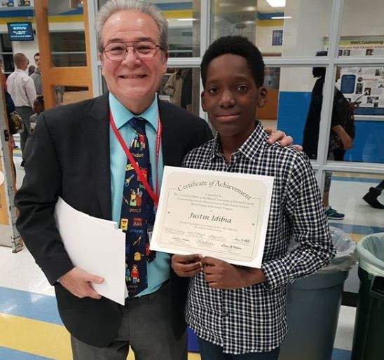 Tuface's Second Son Bags The 'Black Students Achievement Award' For Academic Success In US (Photos)