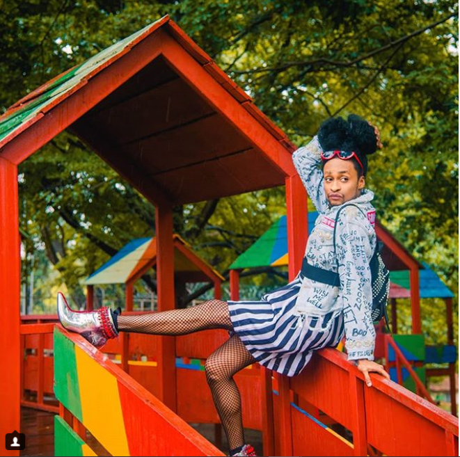 'I Am My Own Sugar Daddy'-Denrele Edun Declares As He Steps Out In Skirt