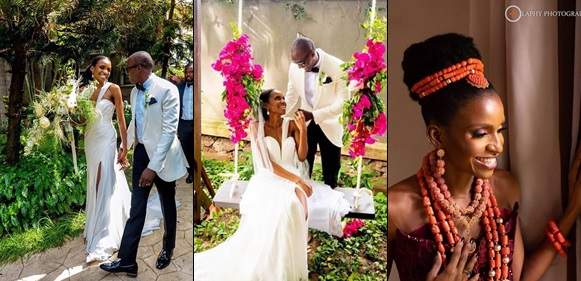 Breath-Taking Photos From The Wedding Of Former Oyo State Governor Rasheed Ladoja's Son