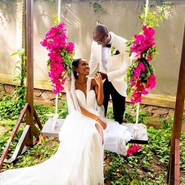 Breath-Taking Photos From The Wedding Of Former Oyo State Governor Rasheed Ladoja's Son