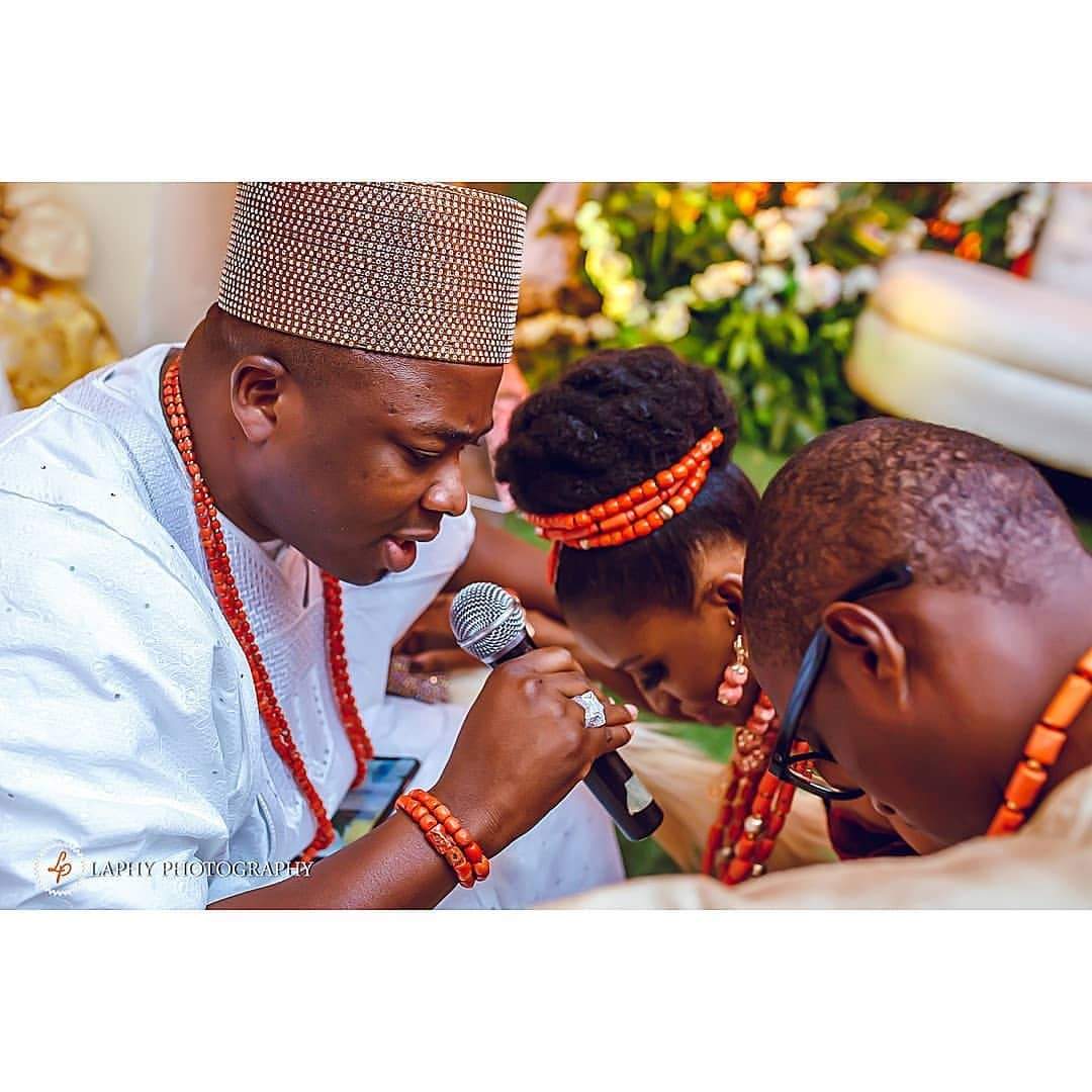 Breath-Taking Photos From The Wedding Of Former Oyo State Governor Rasheed Ladoja's Son