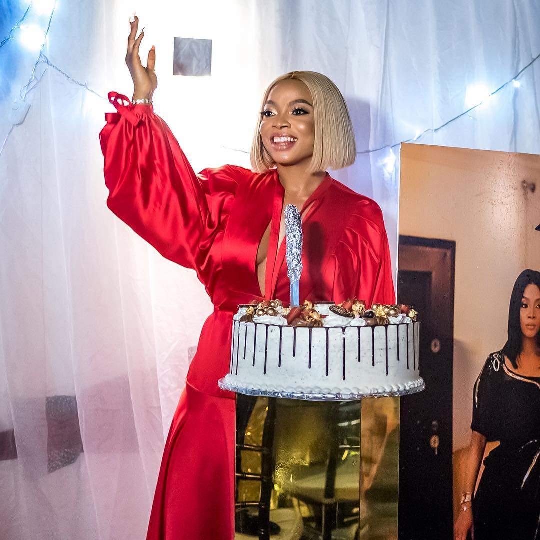 Photos from Toke Makinwa's star-studded 34th birthday party