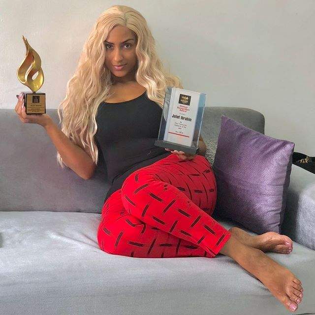 Ghanaian Actress Juliet Ibrahim Bags Two Awards In One Night