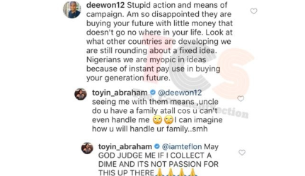 Toyin Abraham Slammed By Fans After Being Spotted With Osinbajo For Tradermoni