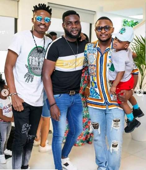 Celebrities Stomp Comedian AY's New Mansion For His Daughter's 10th Birthday Party (Photos)