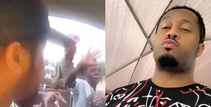 Mike Ezuruonye seizes pirated copies of 'Chief Daddy' from roadside hawker (Video)