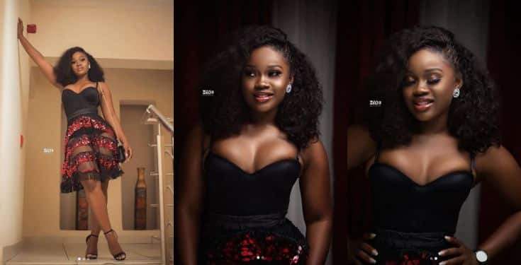 Cee-C's Boobs shooting out of her dress In new photos
