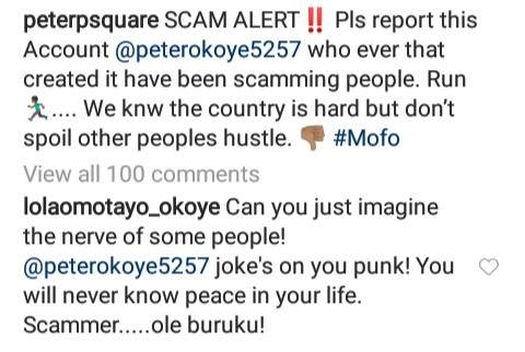 Peter Okoye Cries Out After Scammer Stole His Identity To Defraud Unsuspecting People, Wife Rain Curses