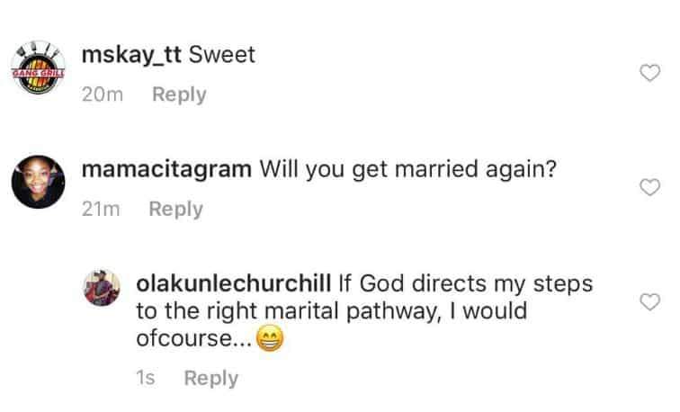 Tonto Dikeh's ex, Olakunle Churchill plans to remarry after crashed marriage