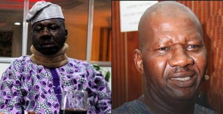 Baba Suwe finally jets off to America for medical treatment