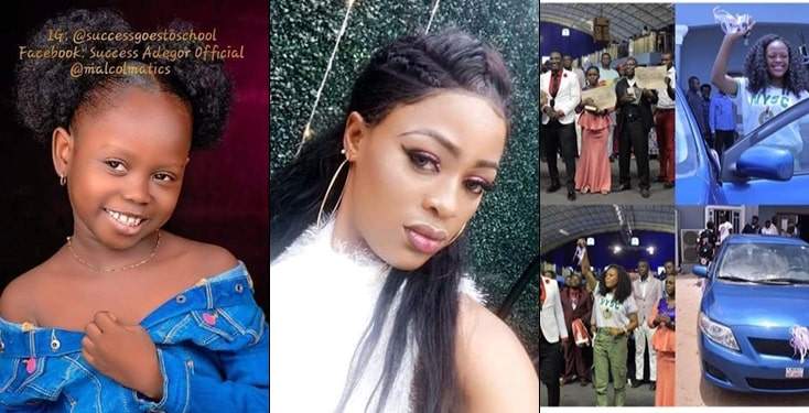 Stephanie, Who Made Success' Viral Video Gets A Car And More Money From Prophet Jeremiah Omoto