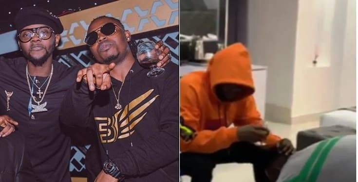 Demmie Vee prostrates to apologize to Kizz Daniel for calling him a 'traitor' (Video)