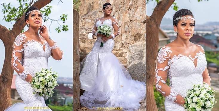 TBoss fuels pregnancy rumors after releasing wedding-themed photos