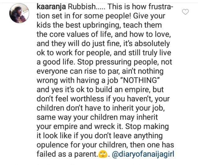 'if you really love your children, get a business not a job' - Peter Okoye