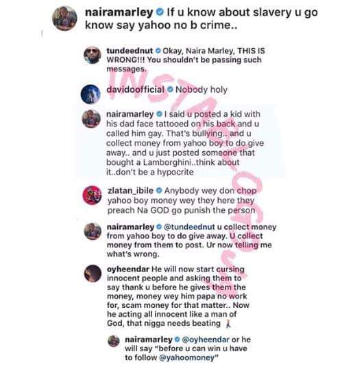 Tunde Ednut under fire as Davido, Zlatan Ibile and Naira Marley stand against him