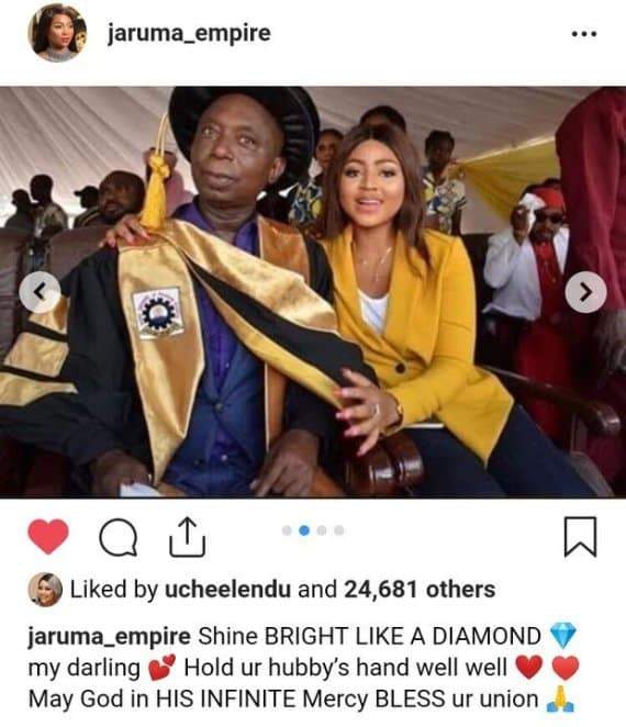 Jaruma reacts to Regina Daniels' marriage to Ned Nwoko