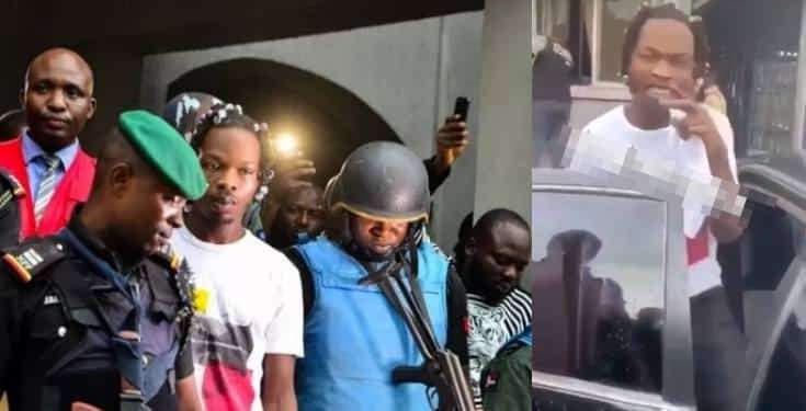 Naira Marley allegedly released on bail (Video)