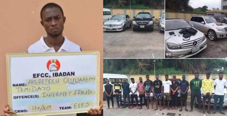 EFCC Arrests 13 Internet Fraudsters In Edo