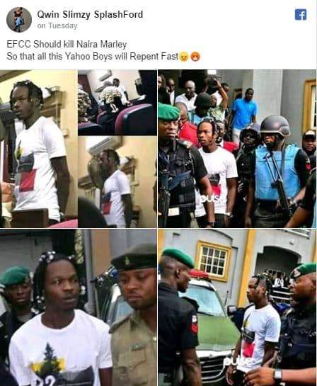 'EFCC should kill Naira Marley' - Nigerian lady, says