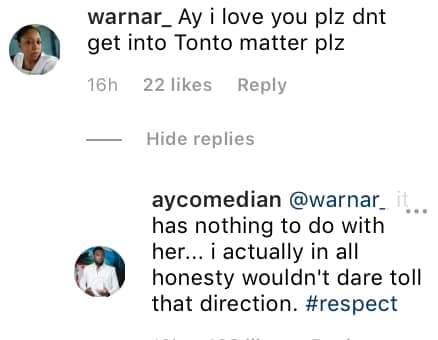 I Respect Tonto, I Dare Not Troll Her - Ayo Makun
