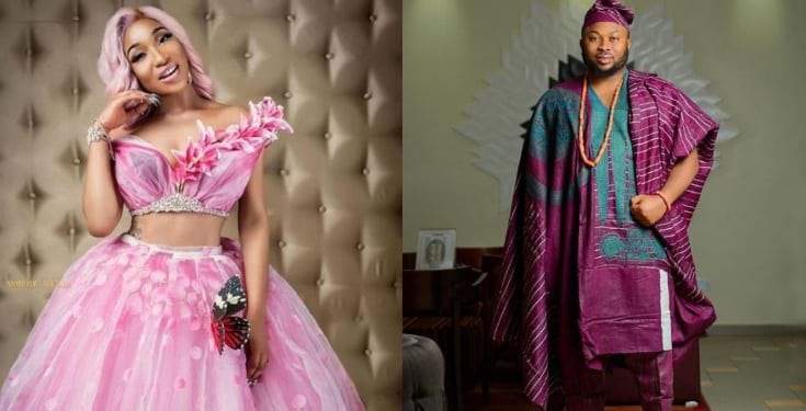 Tonto Dikeh shades Olakunle Churchill for saying he's a tireless machine