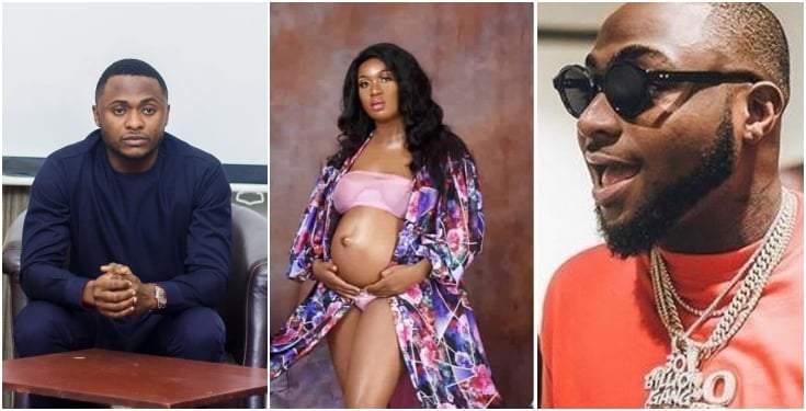 Davido, other celebrities react to Ubi Franklin expecting 4th child