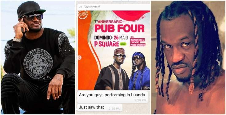 Peter Psquare sets to sue brother for promoting show with Peter's photo