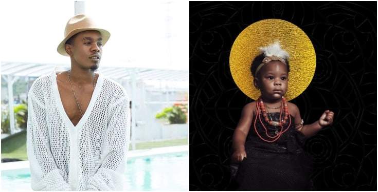 Patoranking pens letter to daughter as he finally shares her photo