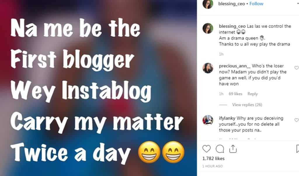 Blessing Okoro admits that she lied about house she claimed to have built, vows to build a replica