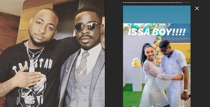 Davido's lawyer and son of jailed businessman Fred Ajudua is expecting a baby boy